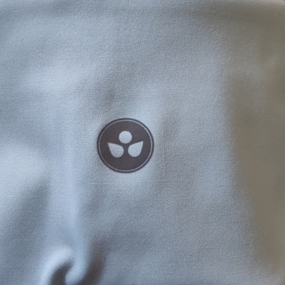 Soulgani Active California Soul Twin Love Light Blue Leggings Size Small - Picture 4 of 6